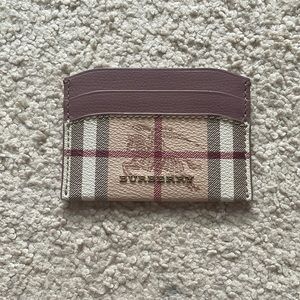 Burberry card case